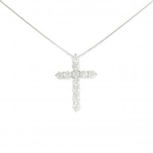 PT900/PT850 ダイヤモンド ネックレス 1.00CT
