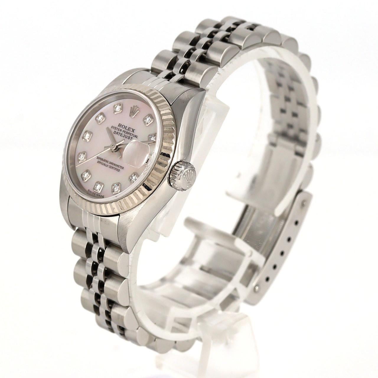 ロレックス デイトジャスト 79174NG SSxWG 自動巻 F番