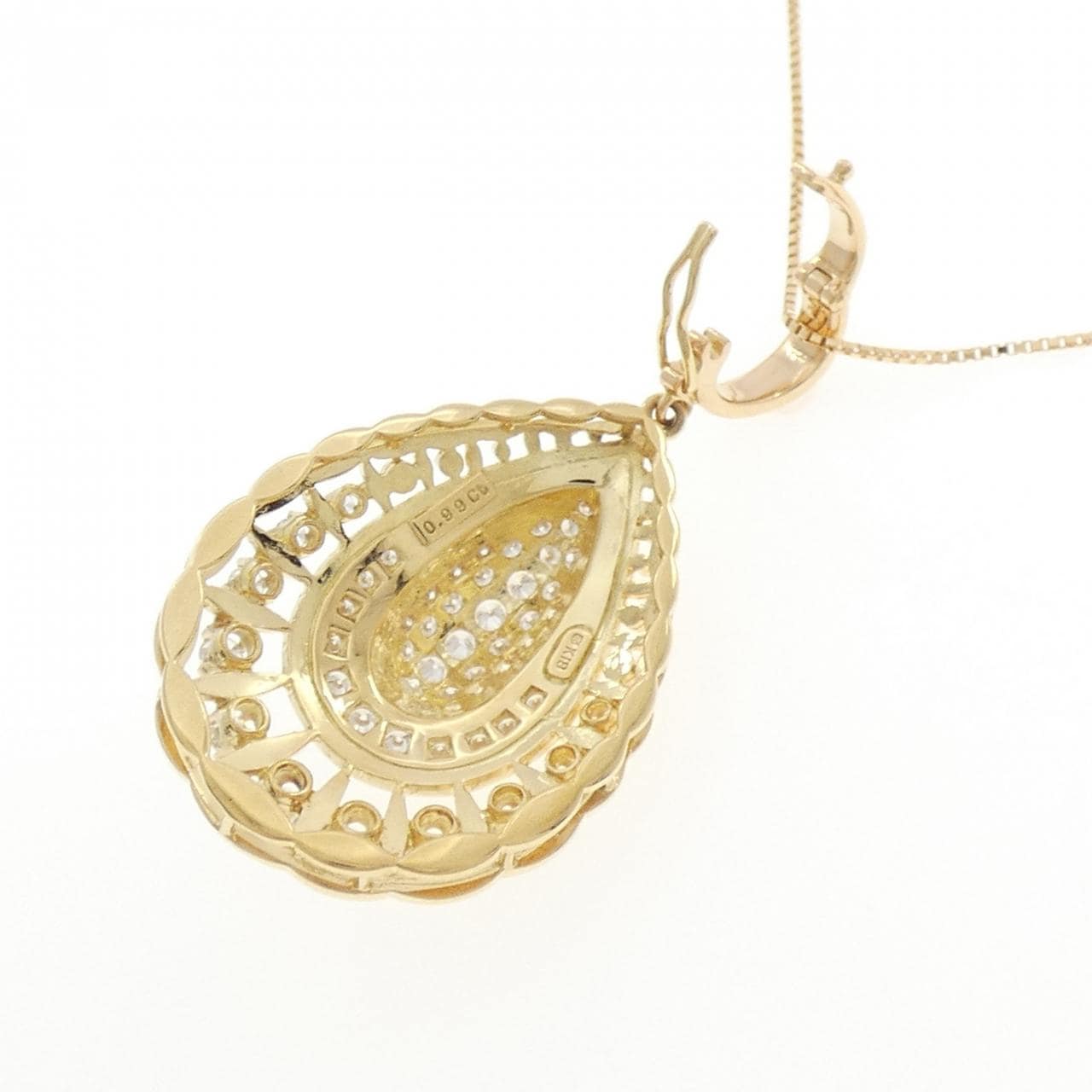 ミキモト ダイヤモンド ネックレス 0.99CT