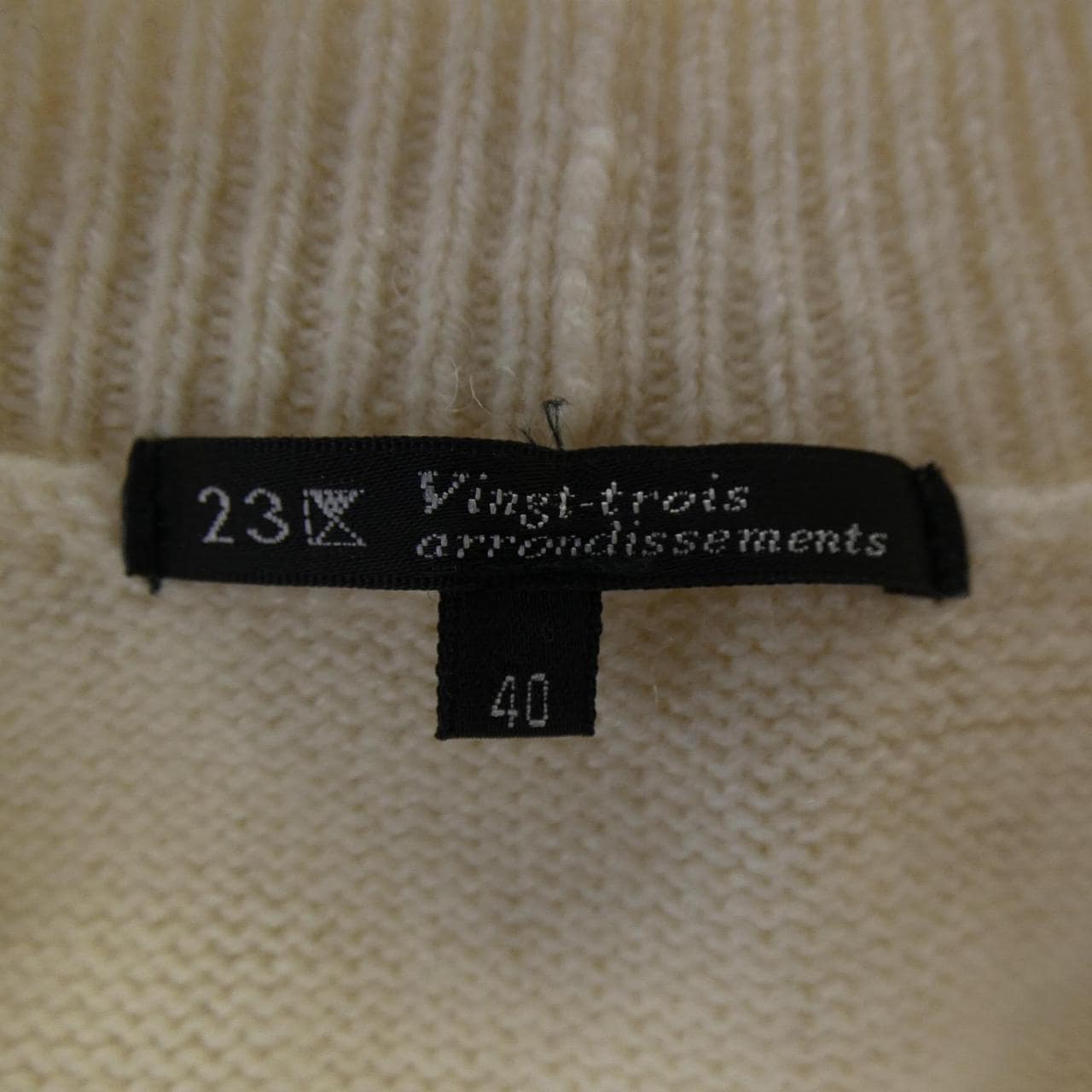 ニジュウサンク 23区 ニット