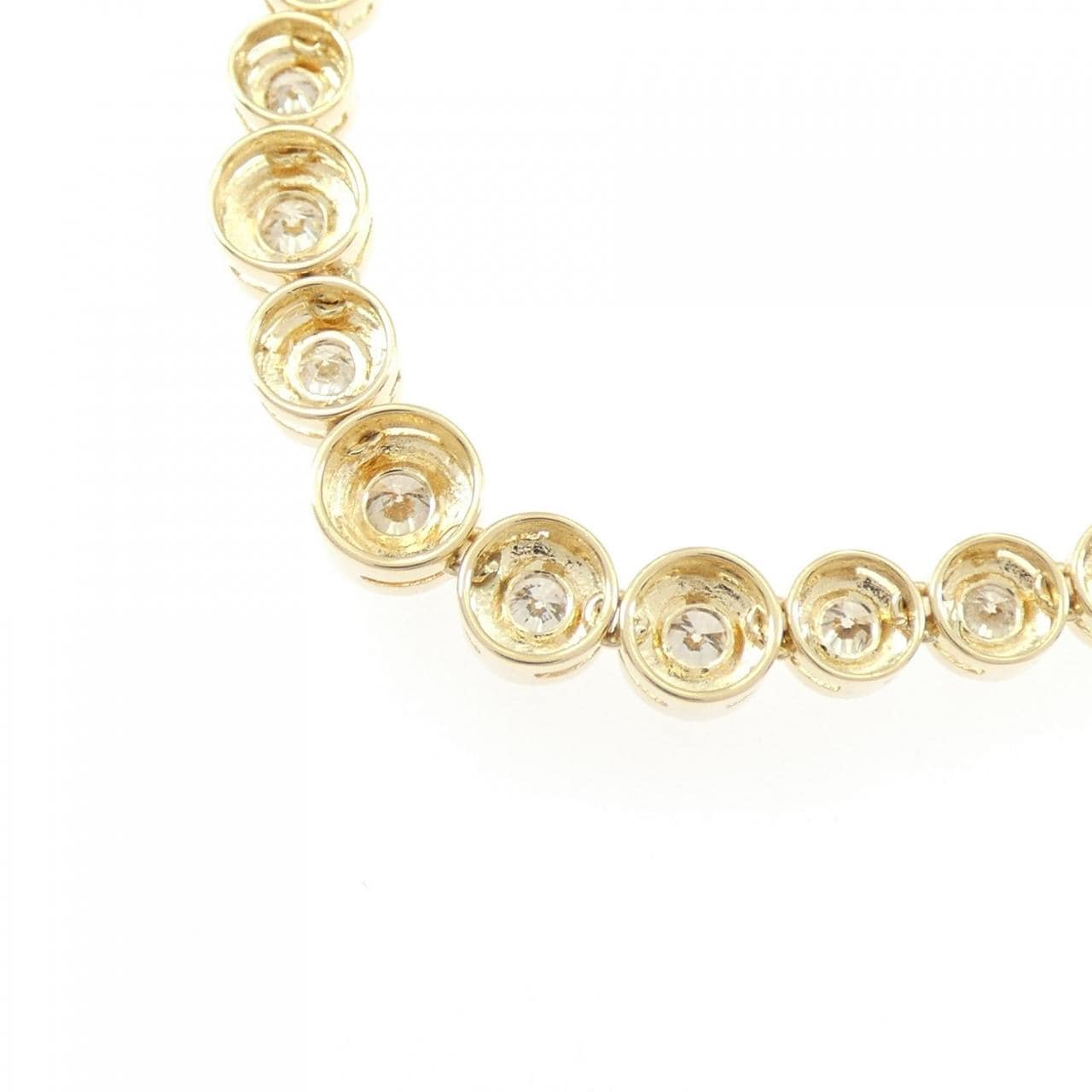 K18YG ダイヤモンド ネックレス 3.00CT