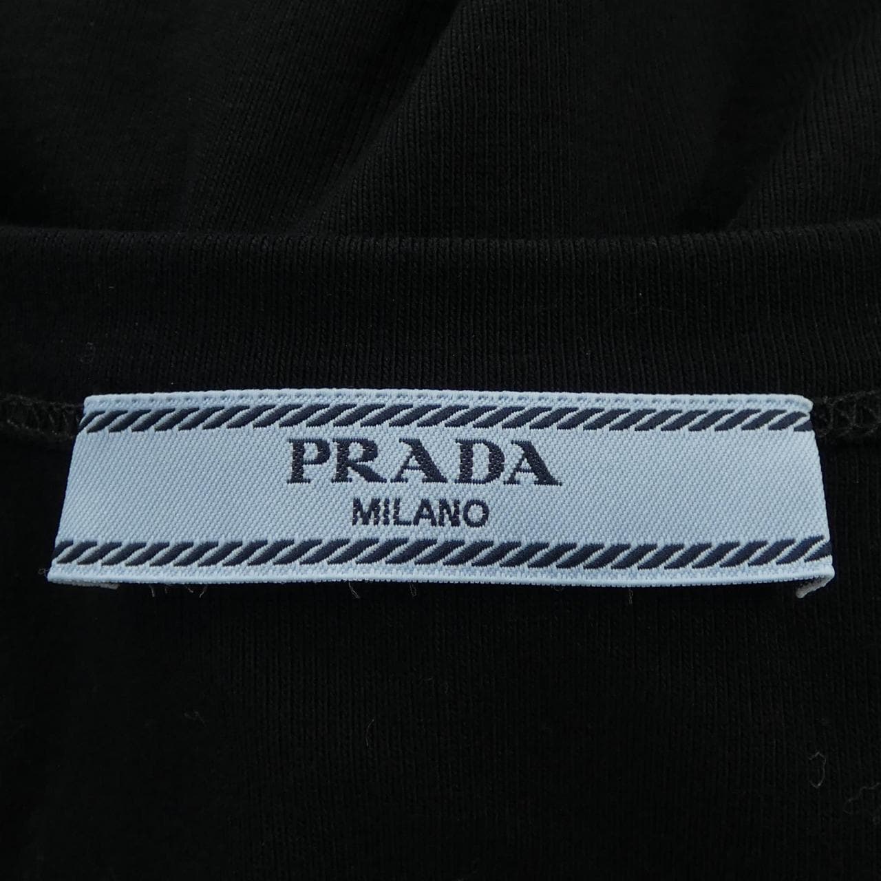 プラダ PRADA トライアングルロゴ リブニット ジャージー タンクトップ 39546X S222 10Z0 タンクトップ