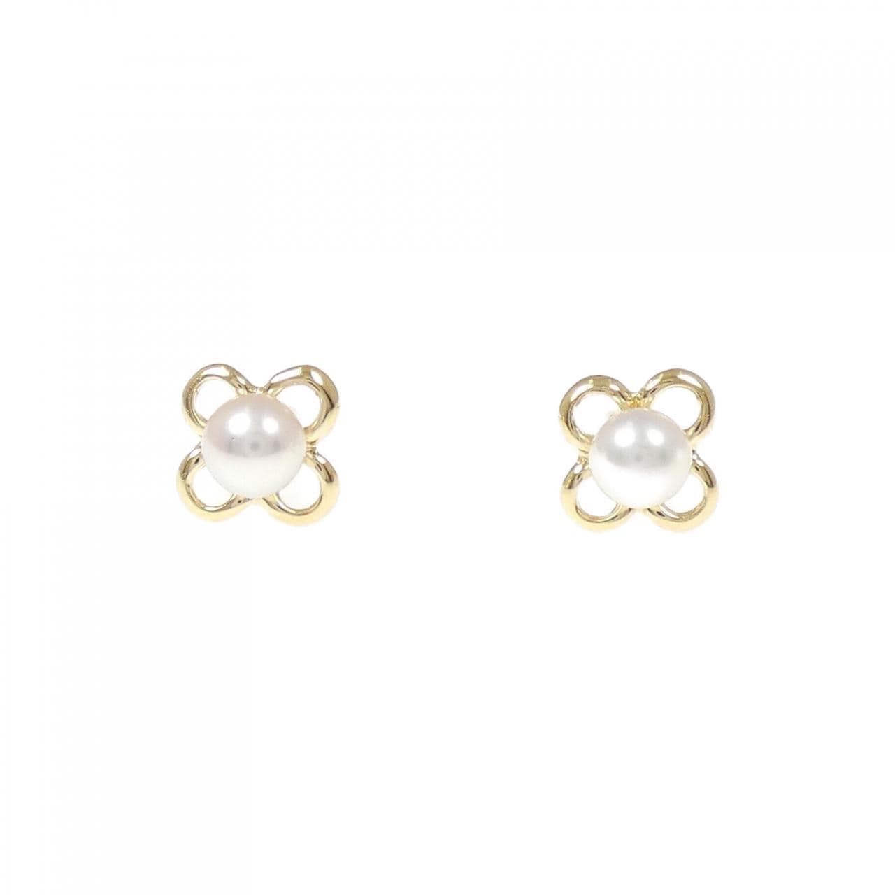 ミキモト アコヤパール ピアス 4.1mm
