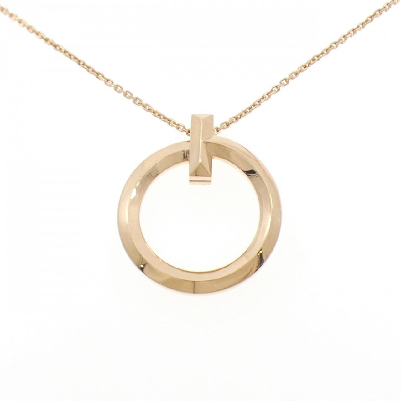 ティファニー Tワン サークル ラージ ネックレス