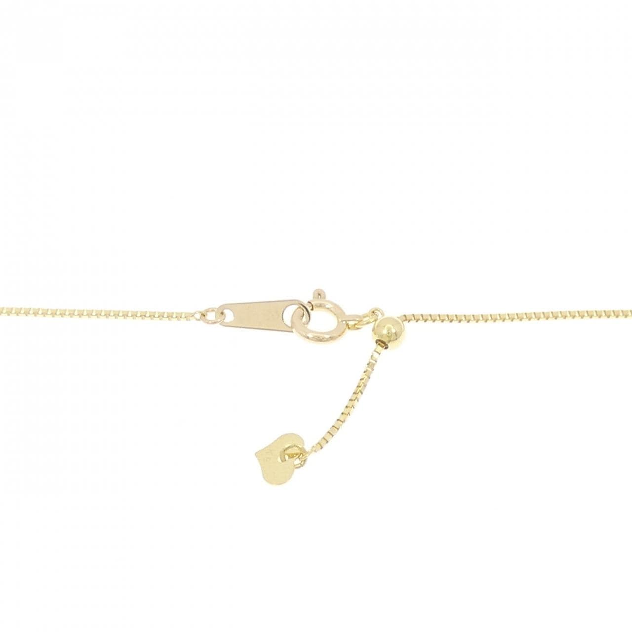 K18YG 白蝶パール ネックレス 12.7mm