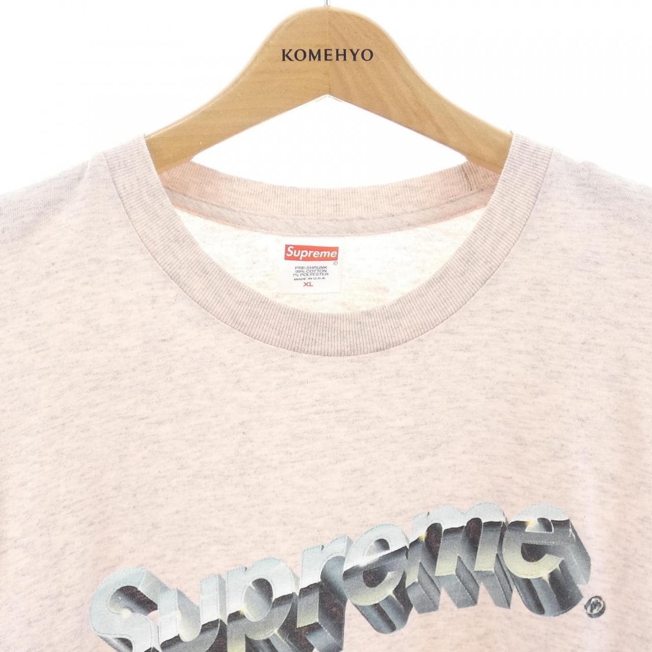 シュプリーム SUPREME CHROME LOGO TEE Tシャツ
