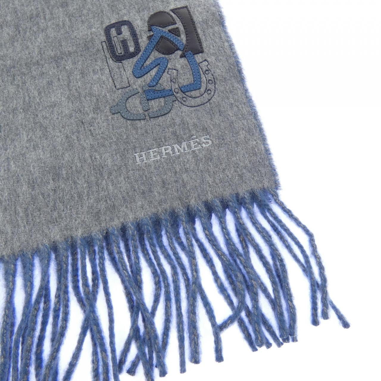 エルメス HERMES Hパズル　レクトヴェルソ H394828T MUFFLER