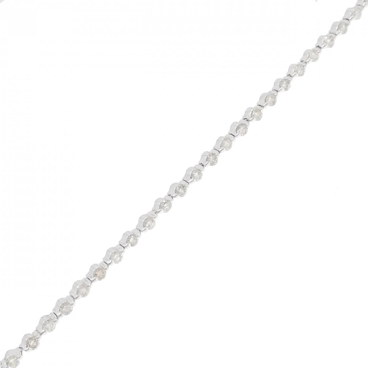 PT900 ダイヤモンド ブレスレット 2.00CT