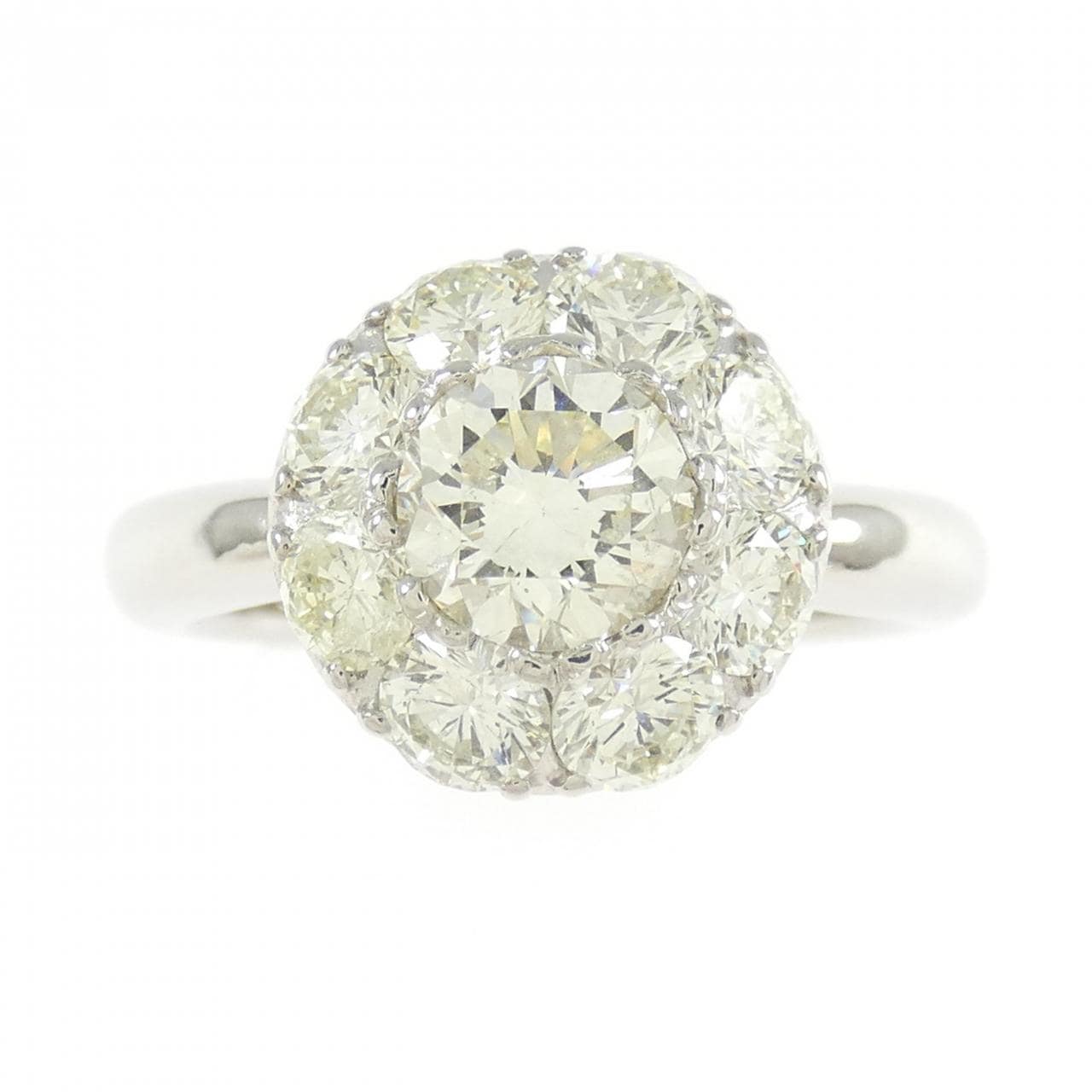 PT900 ダイヤモンド リング 0.802CT VLY SI2 Good
