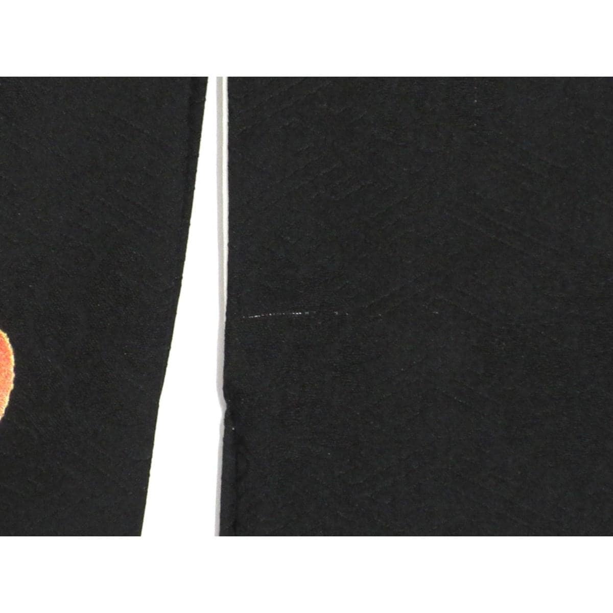 振袖　友禅加工刺繍入り　ボカシ染