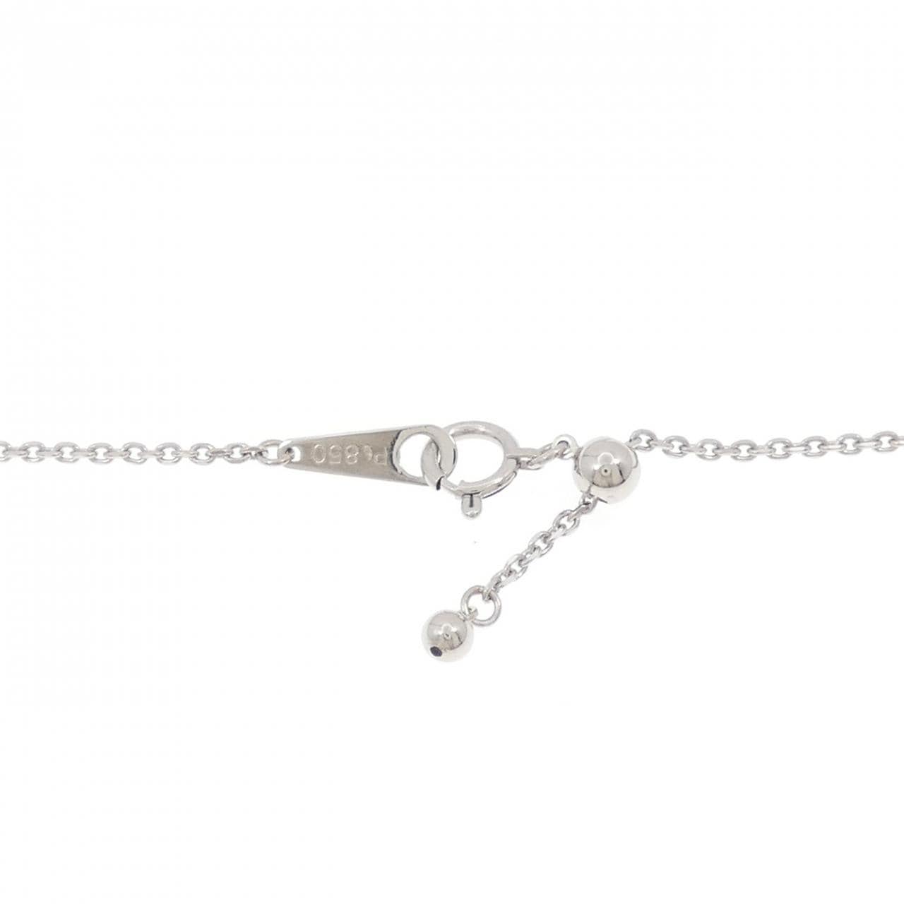 PT900/PT850 オパール ネックレス 3.11CT