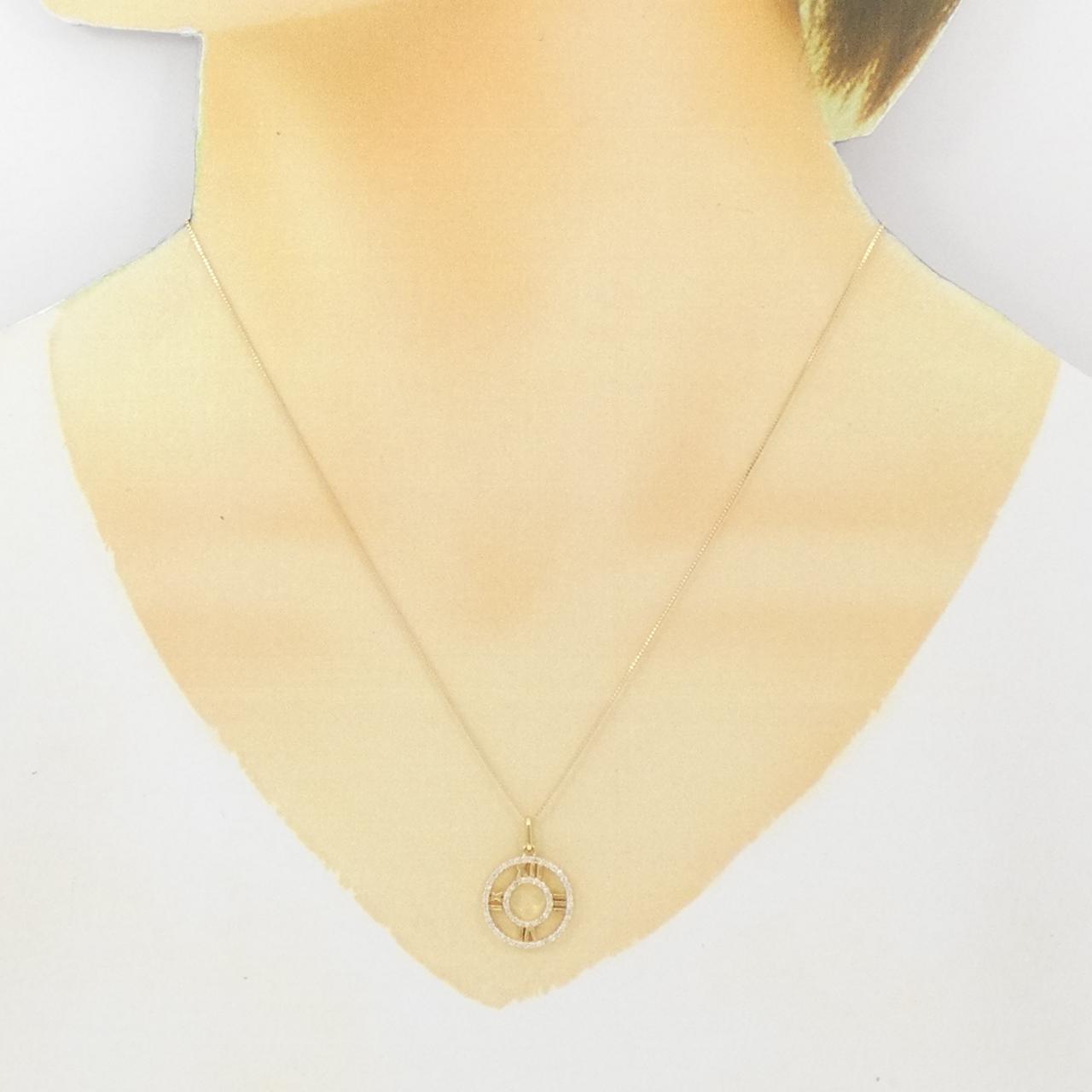 K18YG ダイヤモンド ネックレス 0.23CT