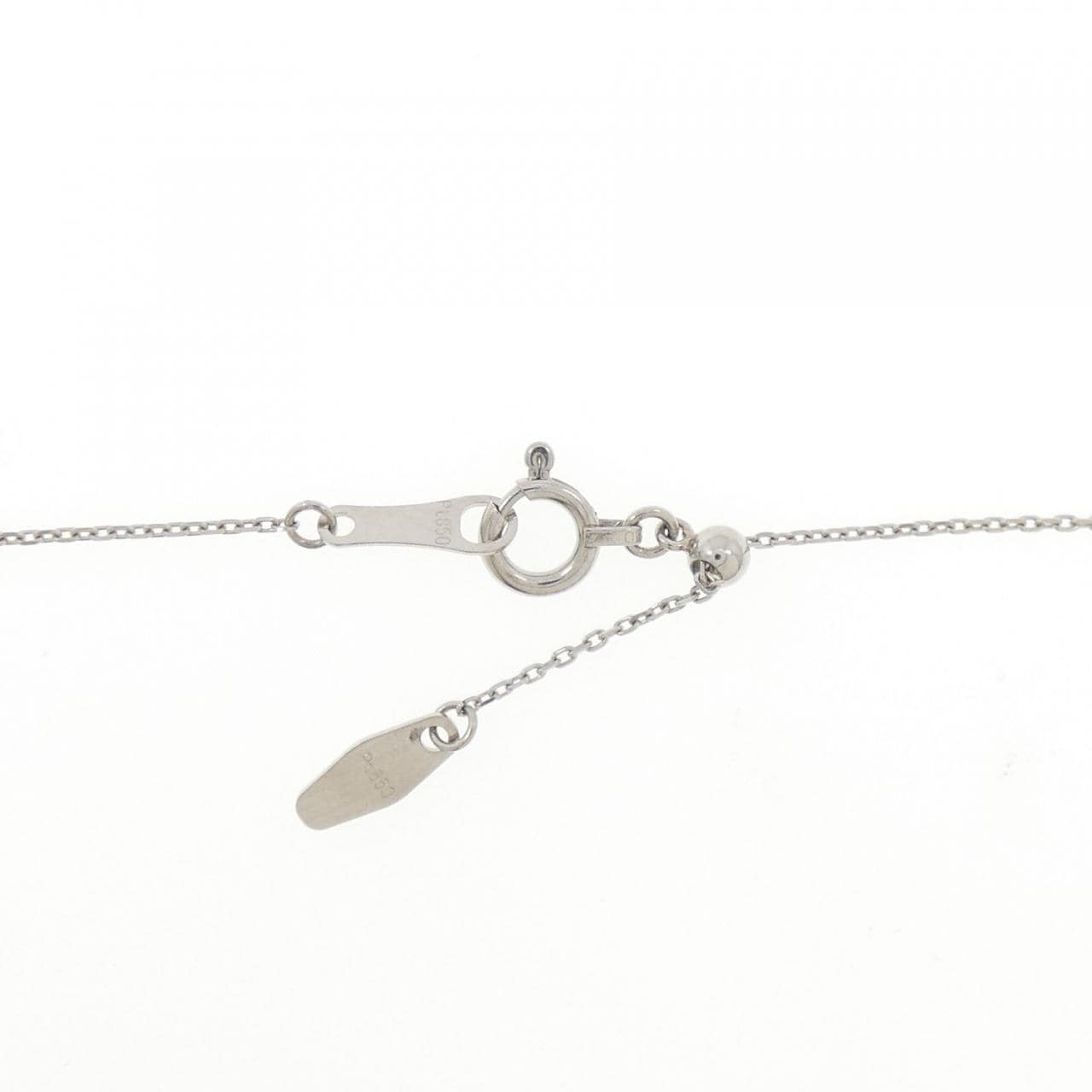 【新品】PT900/PT850 ダイヤモンド ネックレス 0.15CT