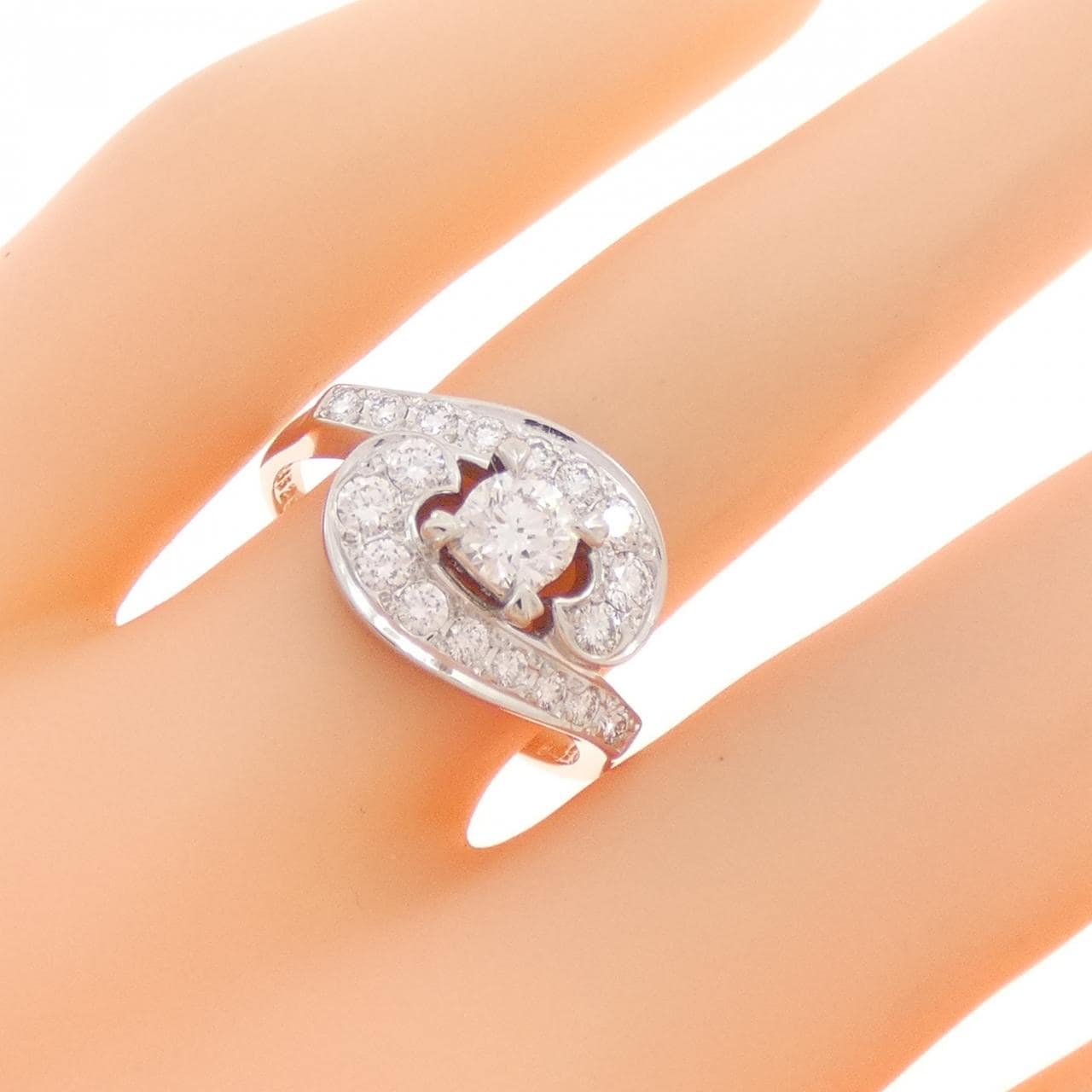 ミキモト ダイヤモンド リング 0.33CT