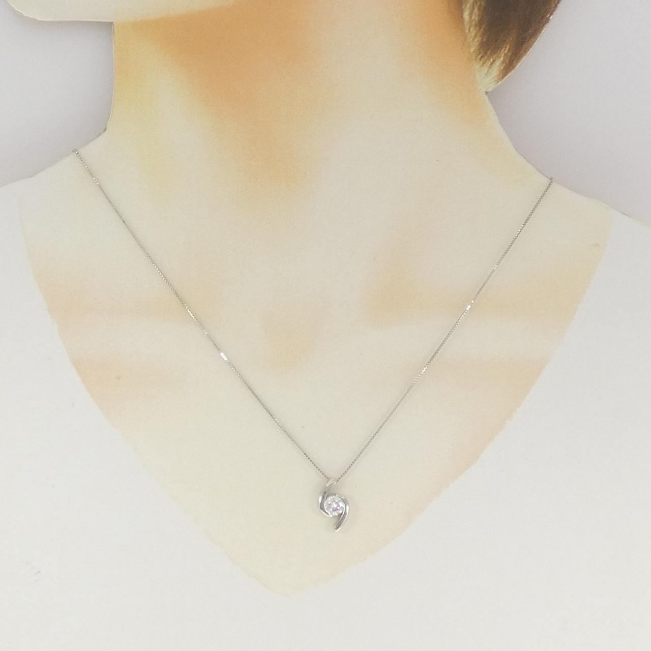 PT900/PT850 ダイヤモンド ネックレス 0.57CT