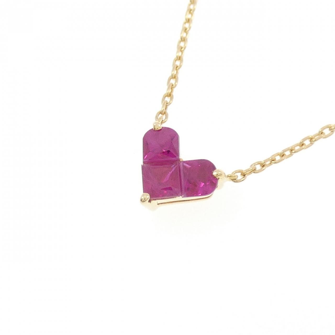 スタージュエリー ミステリアスハート 09年伊勢丹限定 ネックレス 0.50CT