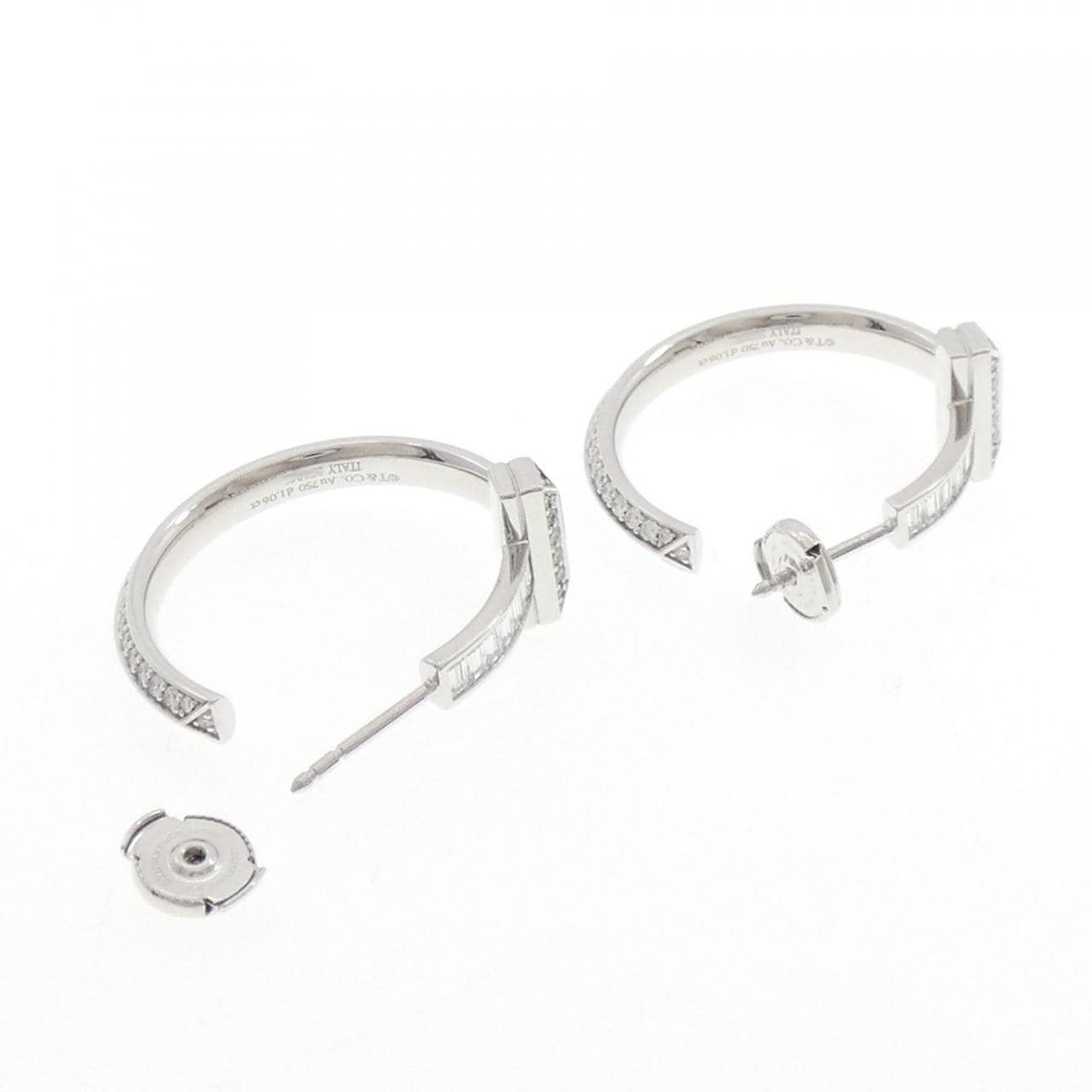 TIFFANY T1 earrings 2.12ct