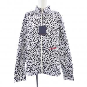 ルイヴィトン LOUIS VUITTON LV×YKインフィニティドットプリンテッドジップドシャツ HOS30WV29 草間彌生 ジャケット