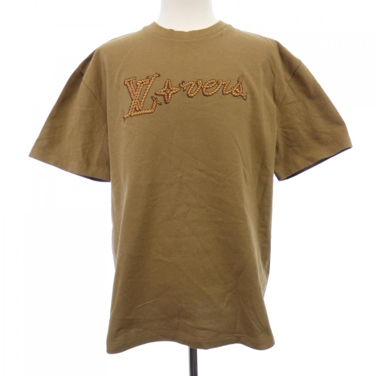 ルイヴィトン LOUIS VUITTON エンブロイダードシグネチャーコットンTシャツ HRY89WNPL Tシャツ