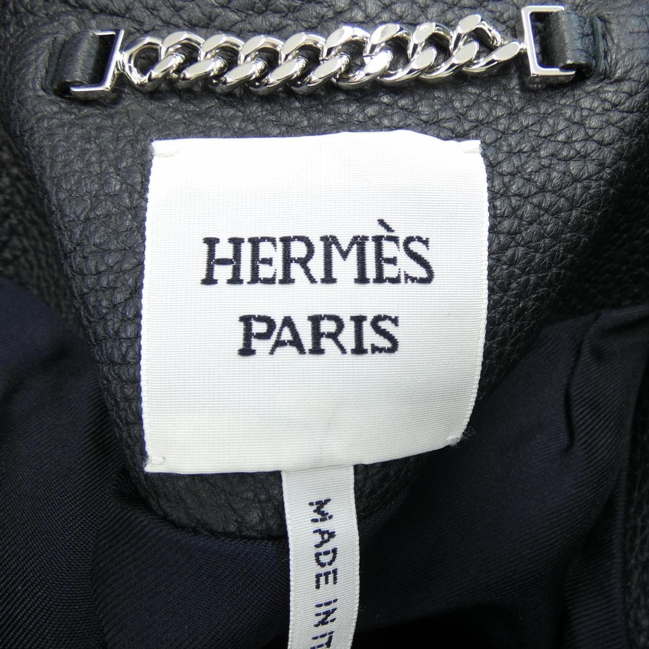 エルメス HERMES クルードセル *16-7002. レザージャケット