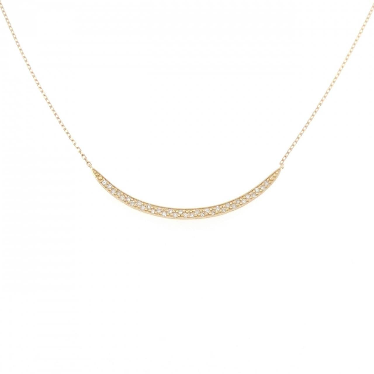 アガット ダイヤモンド ネックレス 0.06CT