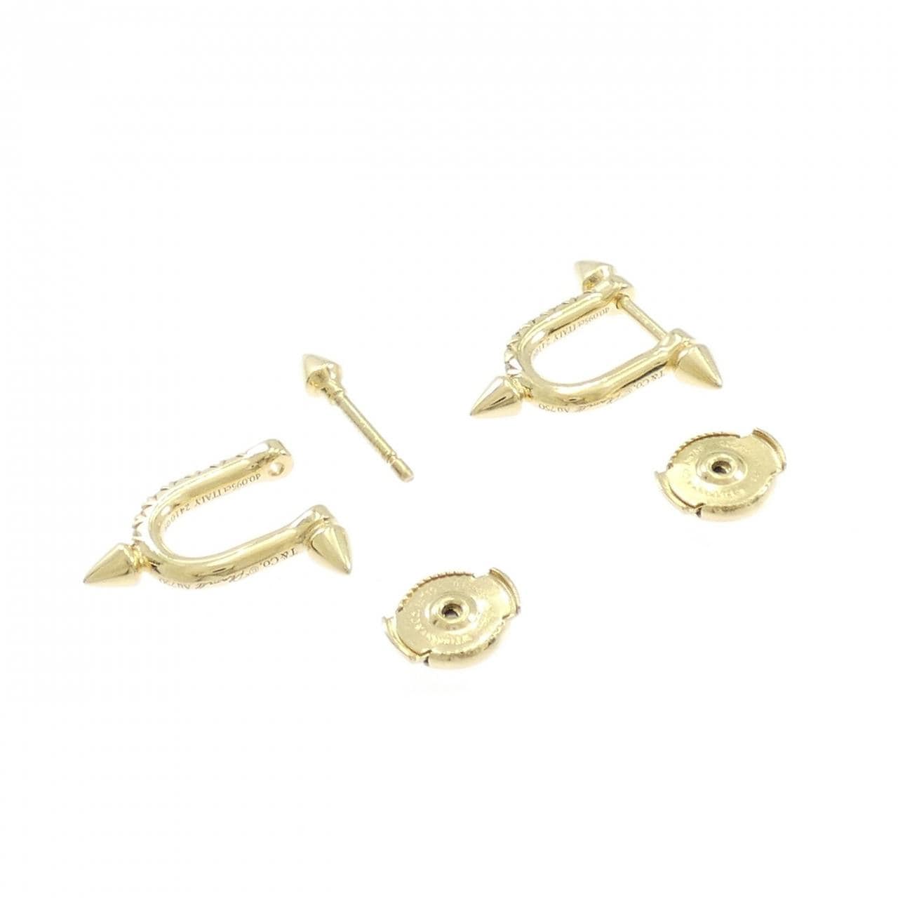 ティファニー タイタン ピアス 0.19CT