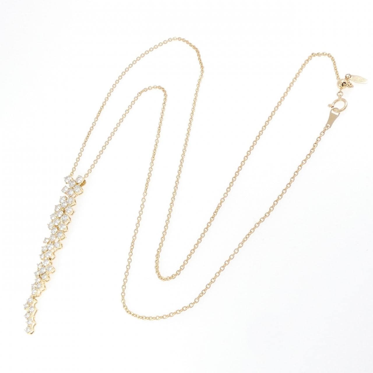 K18YG ダイヤモンド ネックレス 3.00CT