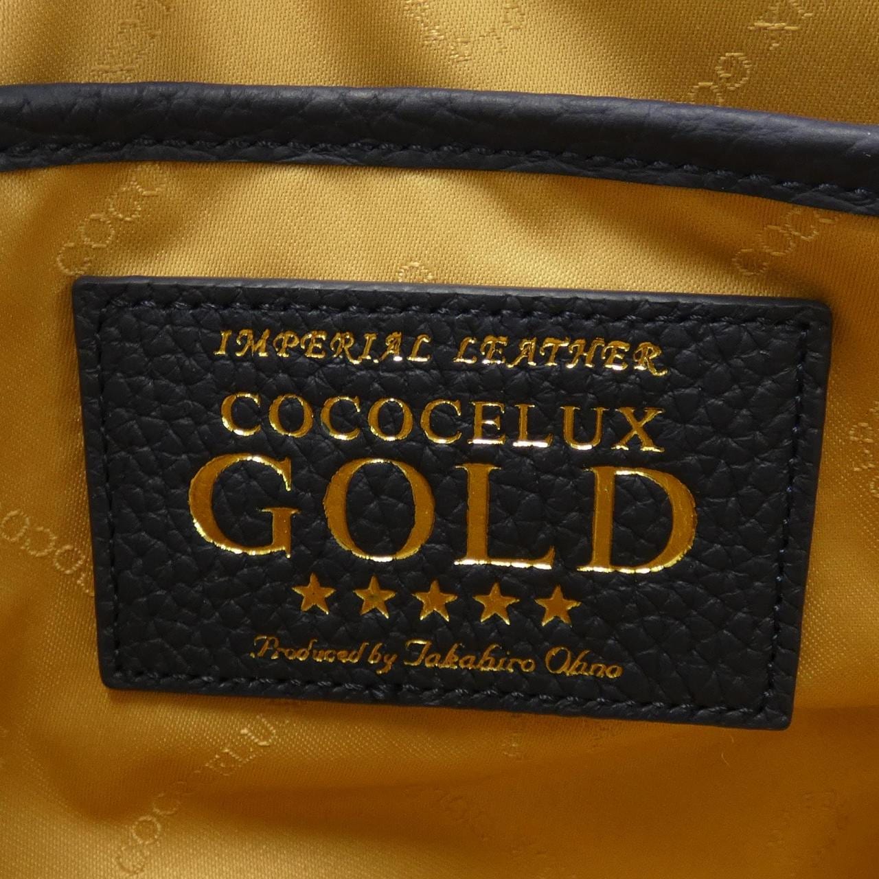 COCOCELUX GOLD GOLD BAG