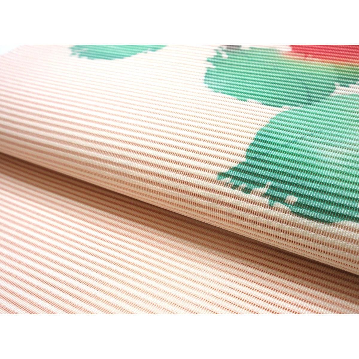 【未使用品】夏名古屋帯　絽綴　染帯
