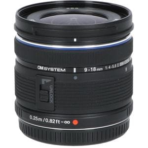 ＯＭ　ＳＹＳＴＥＭ　ＭＺＤ　ＥＤ９－１８ｍｍ　Ｆ４－５．６ＩＩ