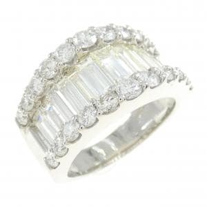 PT950 ダイヤモンド リング 3.03CT
