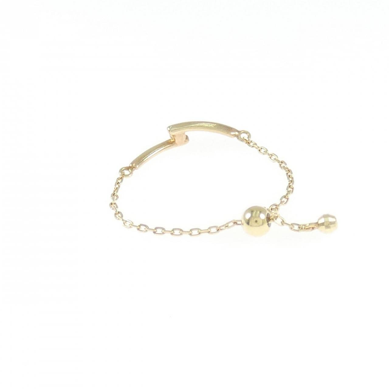 【新品】K10YG ダイヤモンド リング 0.01CT