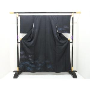 訪問着　友禅加工　身丈Ｓ寸　身幅Ｌ寸