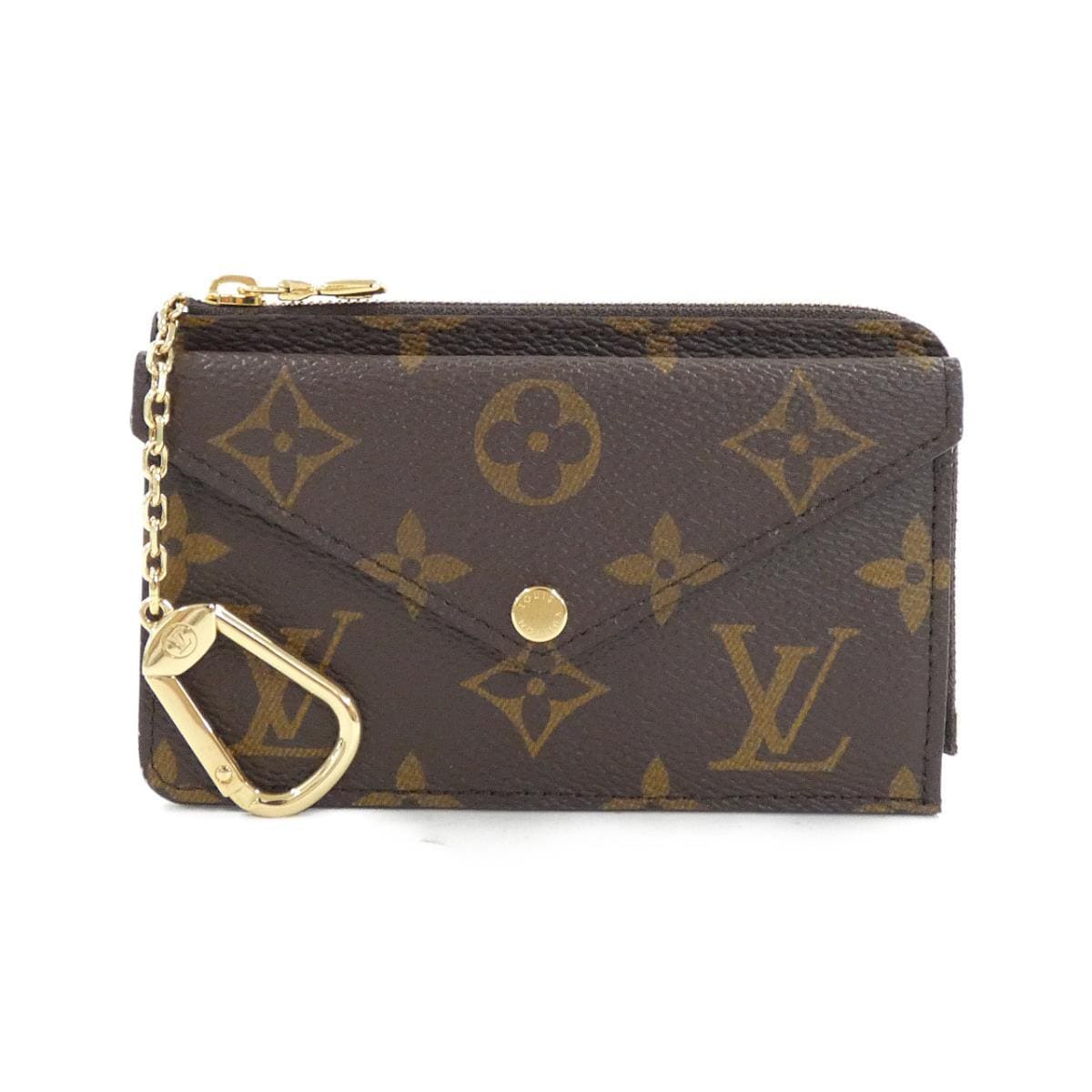 [未使用品] LOUIS VUITTON Monogram Porto Caltrect Verso M69431零钱包卡片包