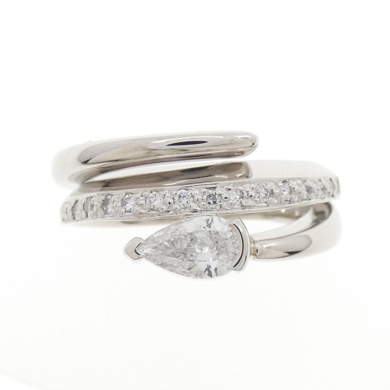 PT900 Diamond Ring 0.381CT