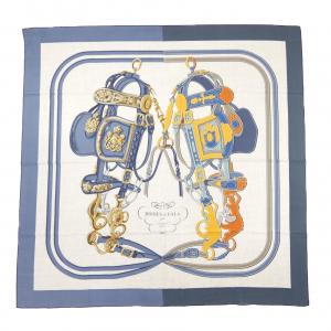 エルメス HERMES BRIDES DE GALA APPLIQUE PIQUE H243940S カレジェアン140 ショール