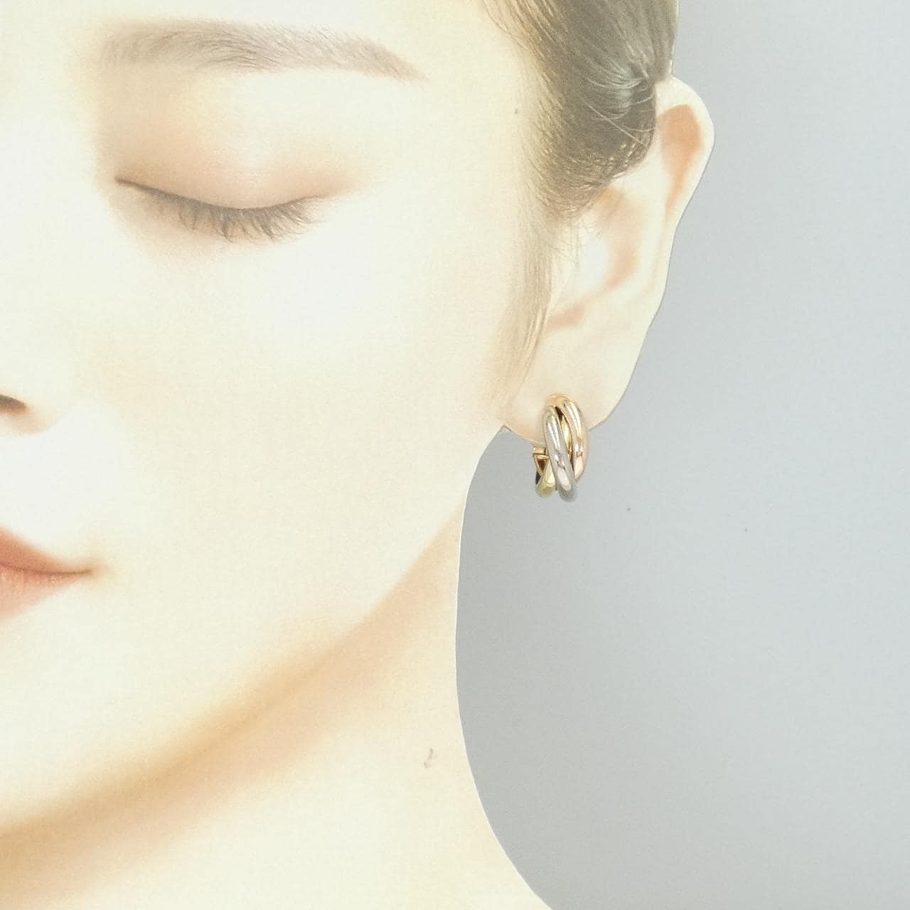 カルティエ トリニティ ピアス