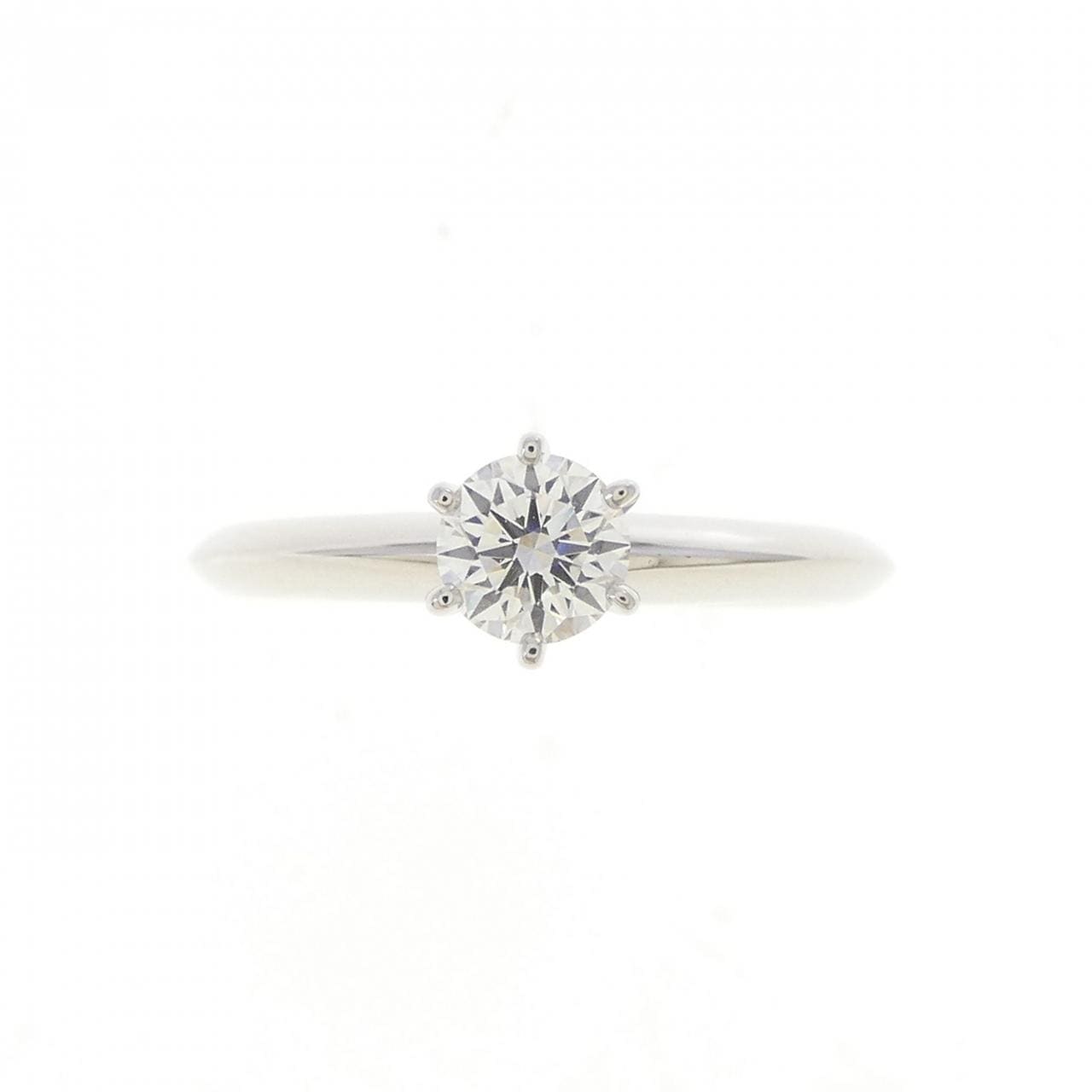 ティファニー クラシックソリティア リング 0.27CT I VS1 3EXT