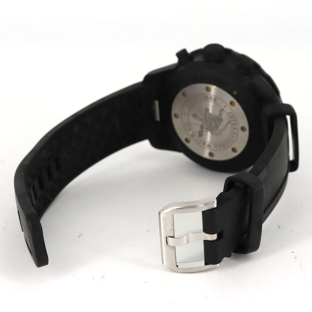 【ノーメンテナンス還元価格】IWC アクアタイマークロノ･ガラパゴスアイランド IW376705 SSxラバー 自動巻