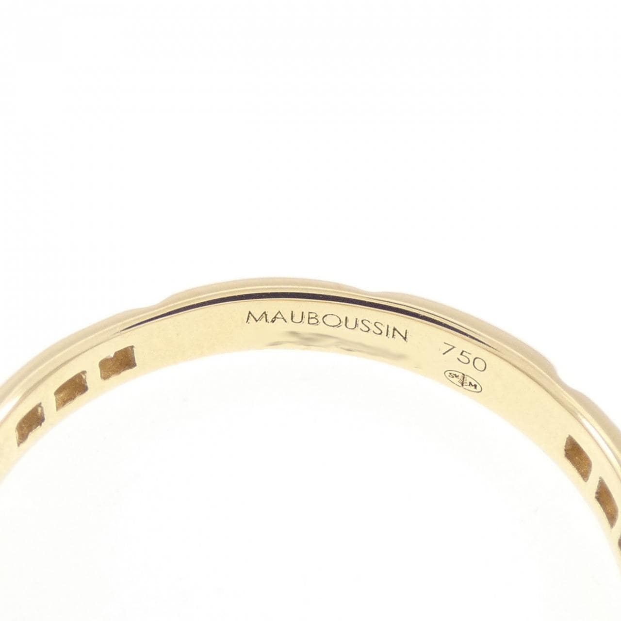 モーブッサン ダイヤモンド リング