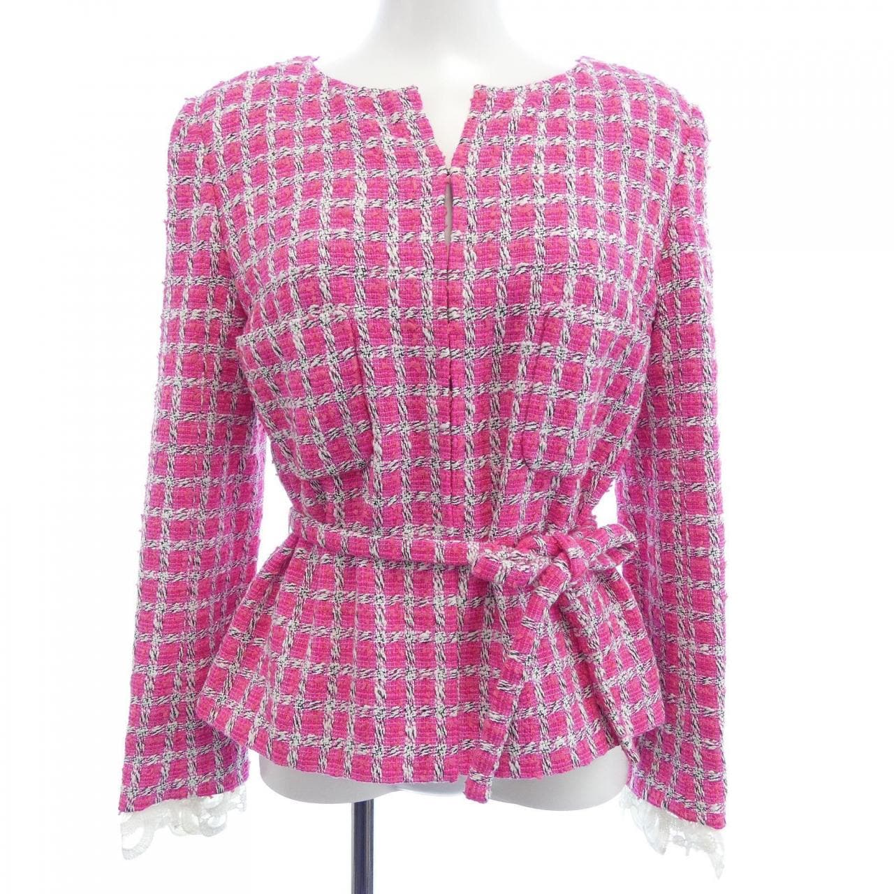 シャネル CHANEL P49012V35896 14S ノーカラージャケット