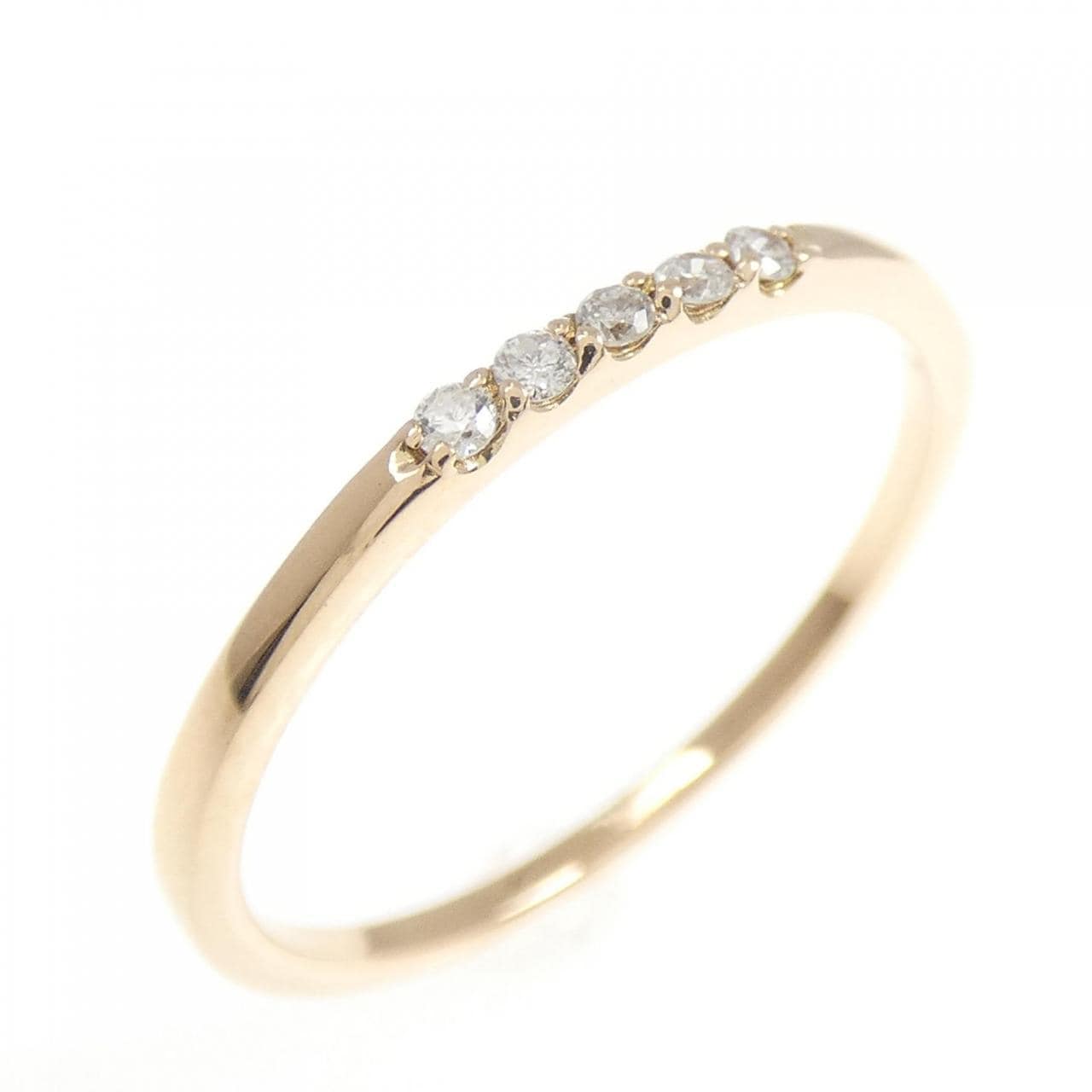 K18PG ダイヤモンド リング 0.05CT