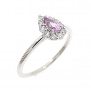 PT900 サファイヤ リング 0.44CT
