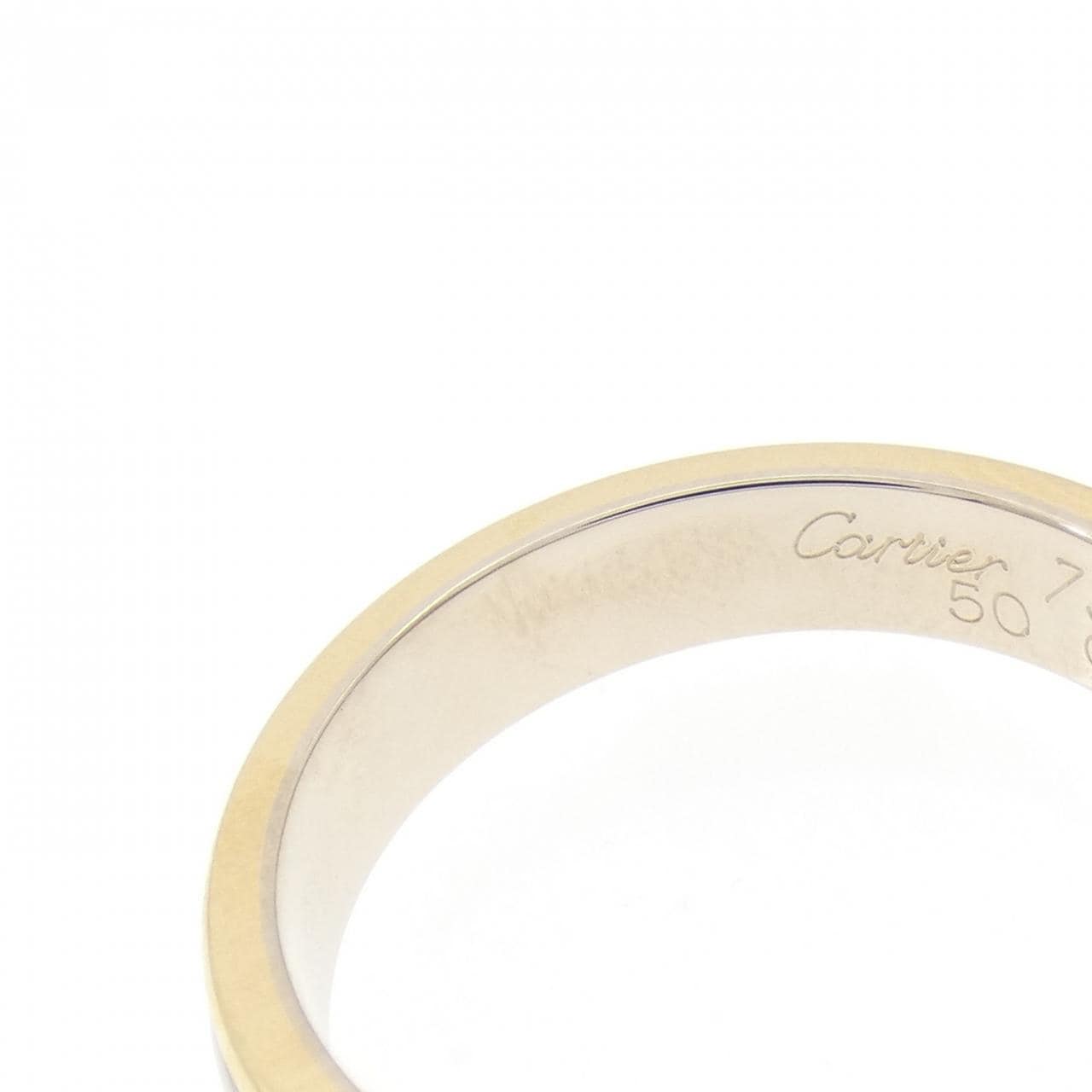カルティエ スリーゴールドウェディング リング
