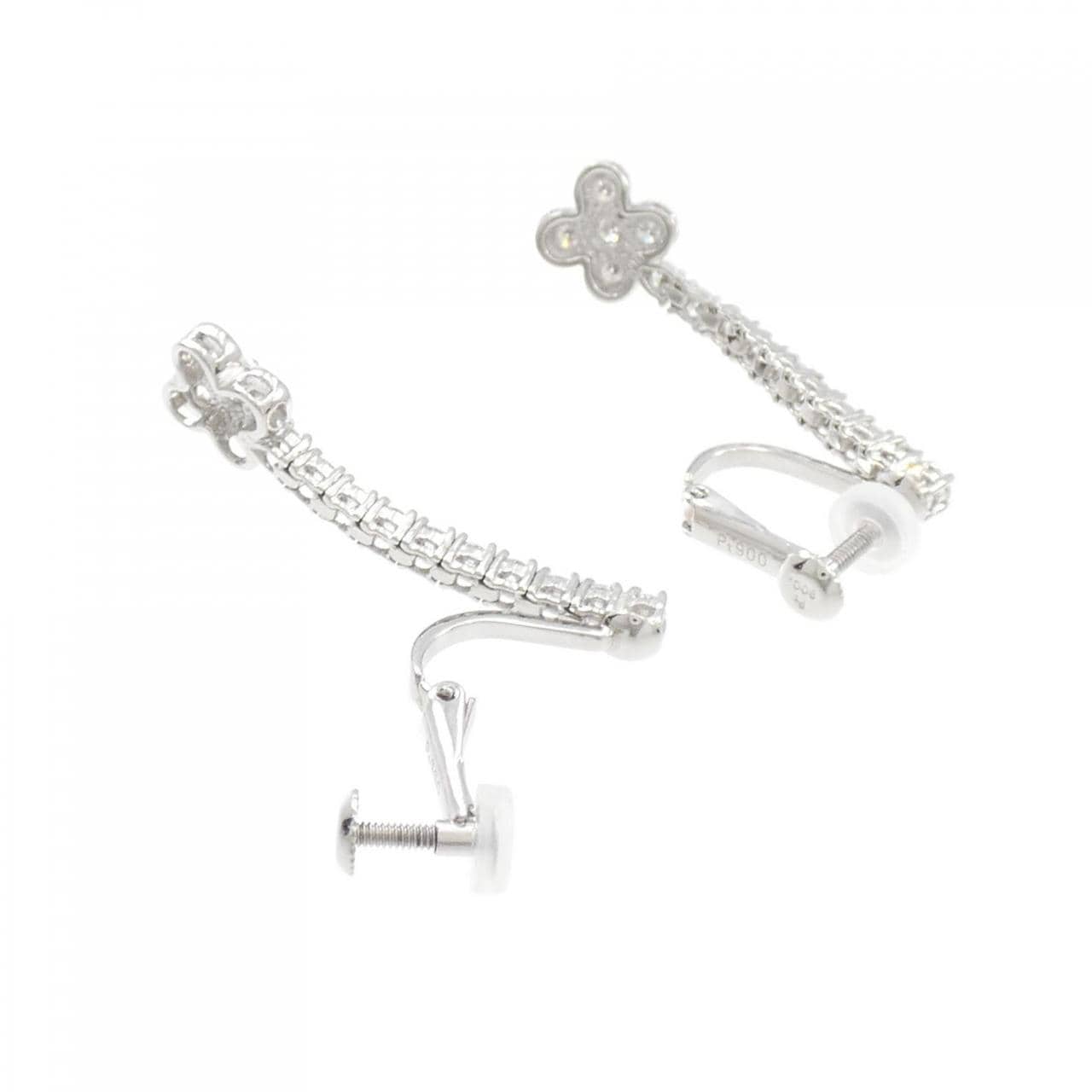 PT flower Diamond earrings 1.20CT