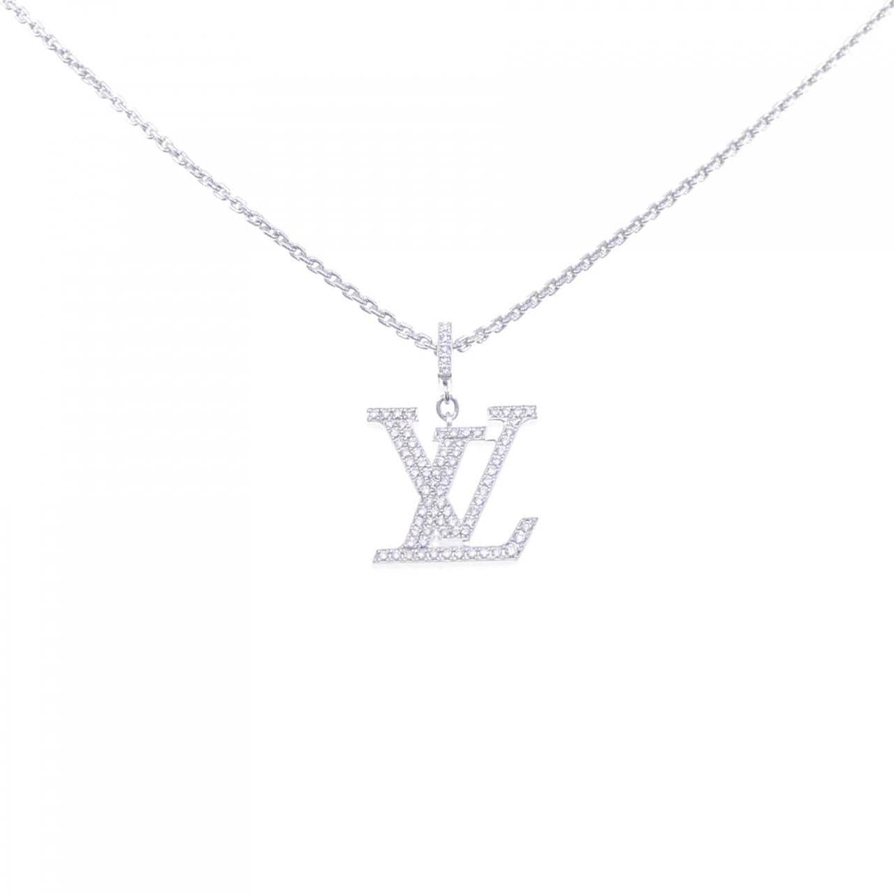 LOUIS VUITTON Vuitton Pandantif LV GM Necklace