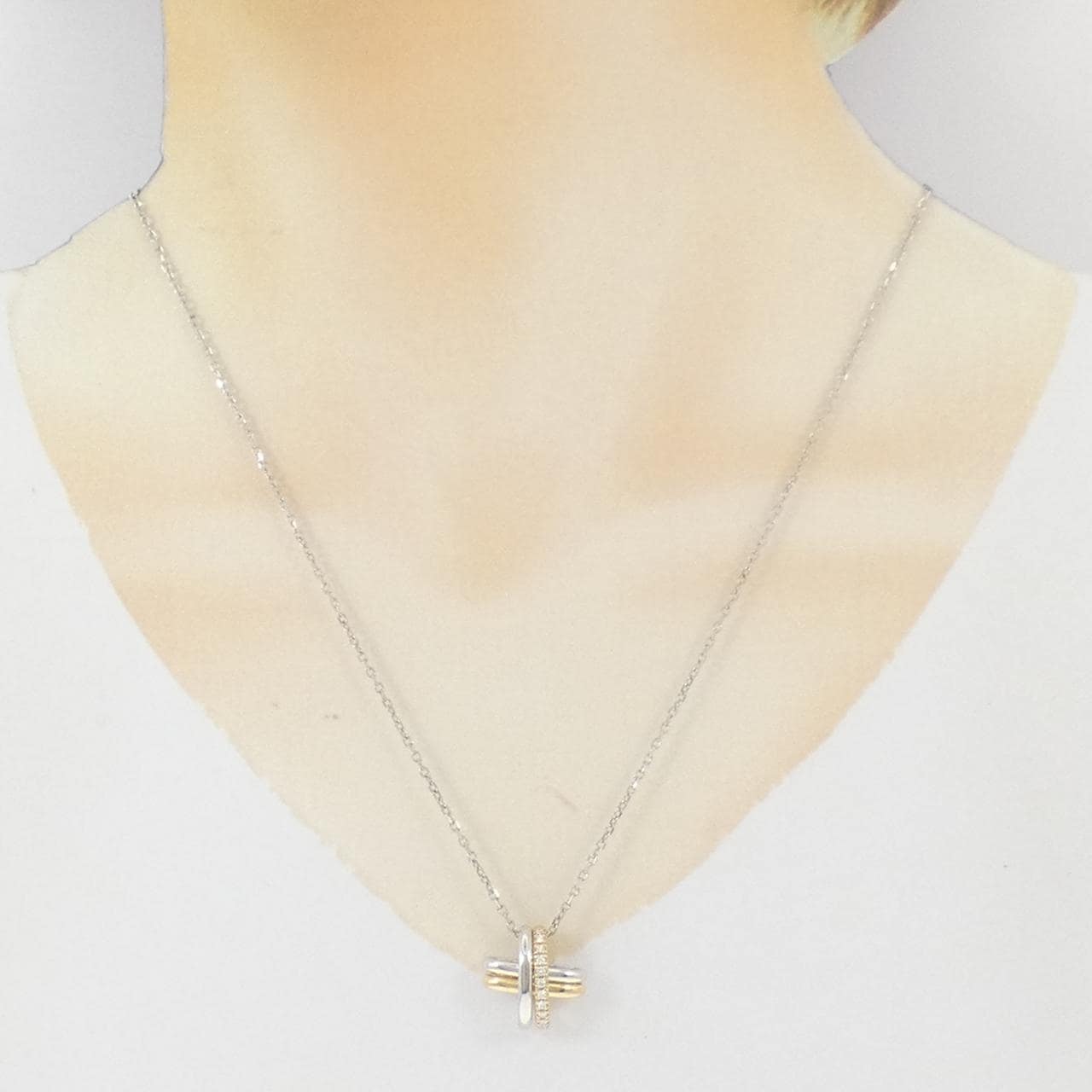 ミキモト ダイヤモンド ネックレス 0.11CT