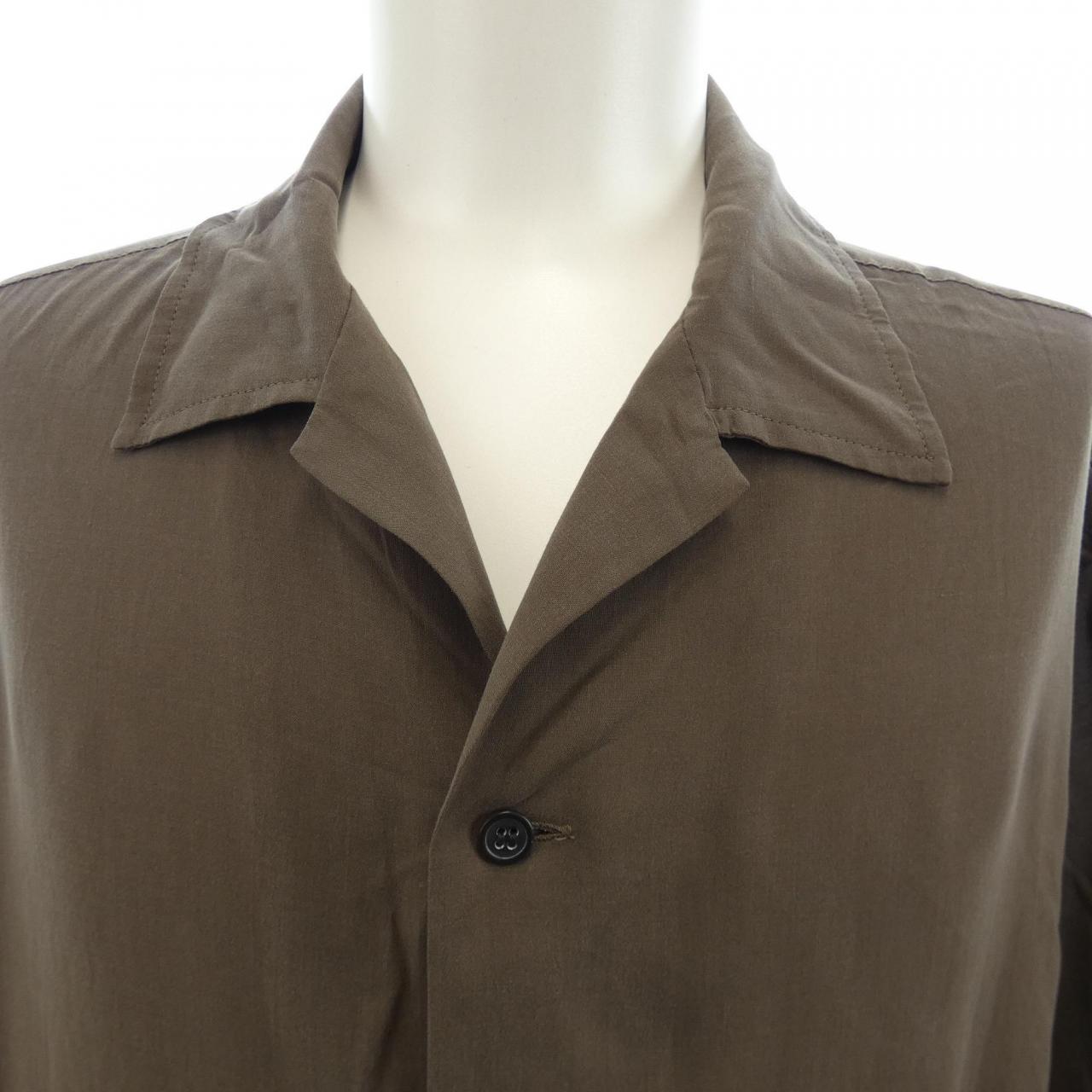 ヨウジヤマモトプールオム YOHJI YAMAMOTO POUR HOMME HP-B80-279 S／Sシャツ