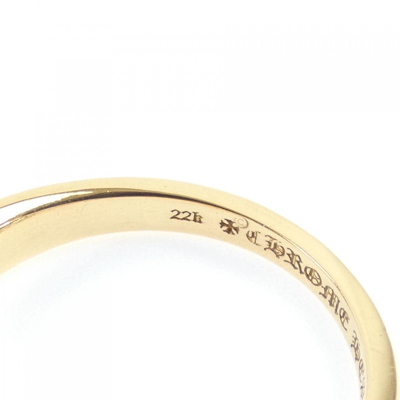 クロムハーツ CHROME HEARTS BABY CLSC DAGGER DMND PAVE 207146021GLD RING