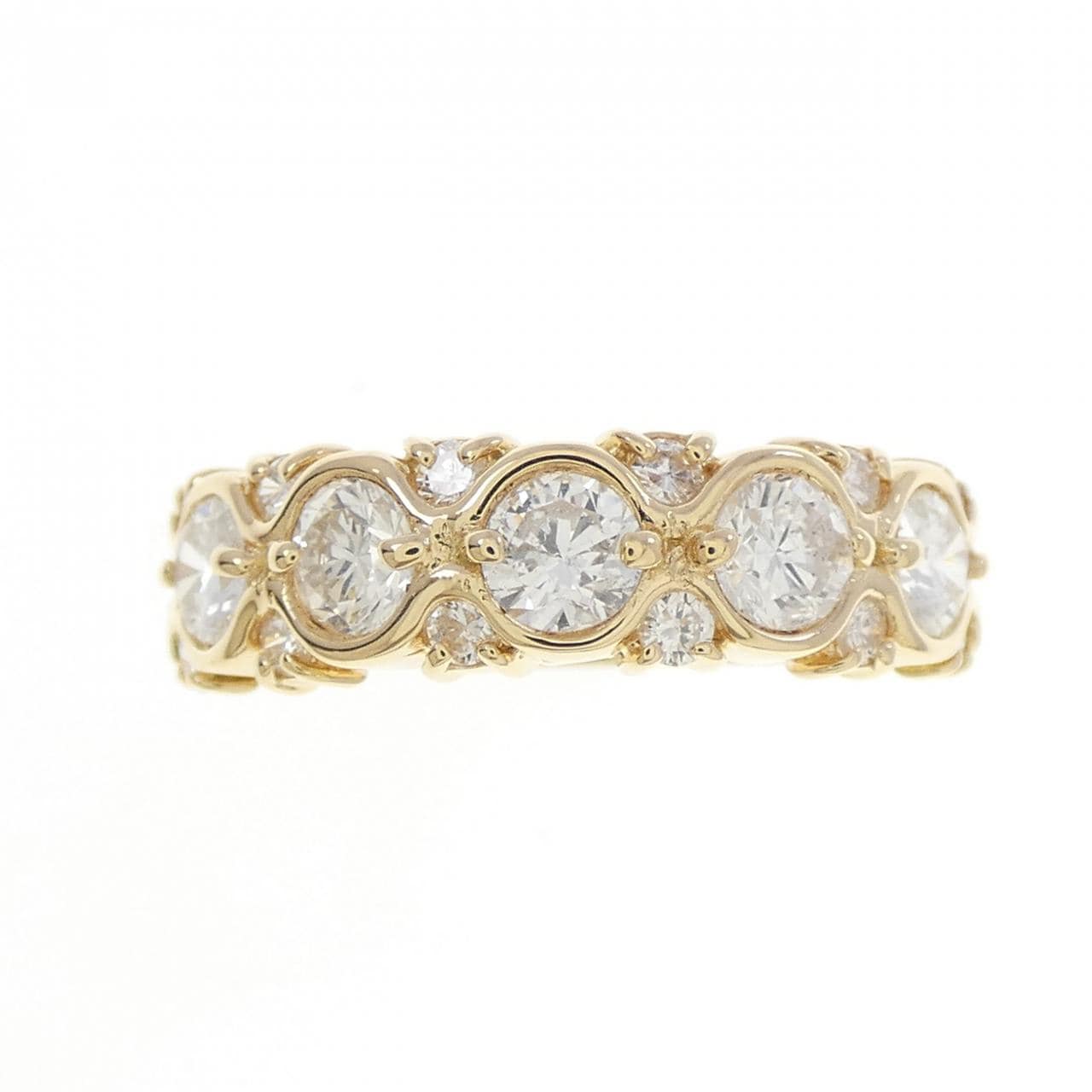 K18YG ダイヤモンド リング 0.99CT